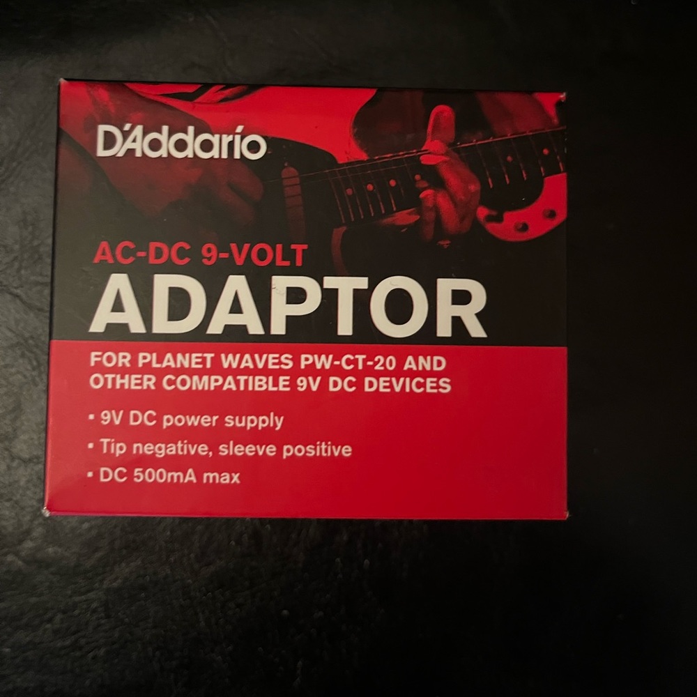 New 9V adaptor
